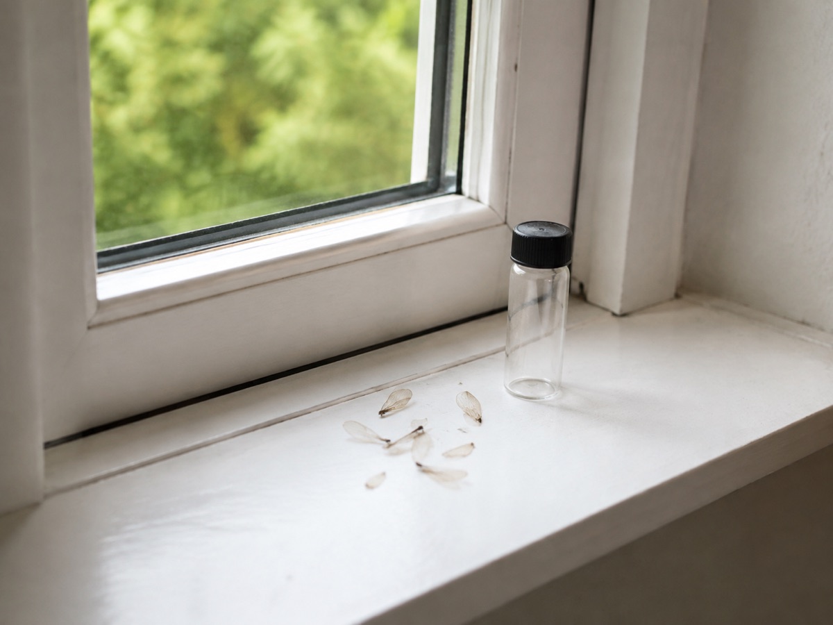 Viele gleiche Flügel am Fenster: Ameisen oder Termiten?